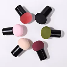 Makeup Foundation Sponge Cute Mushroom Shape Head Makeup Foundation Sponge Cosmetic Puff Powder Brush Beauty Tool