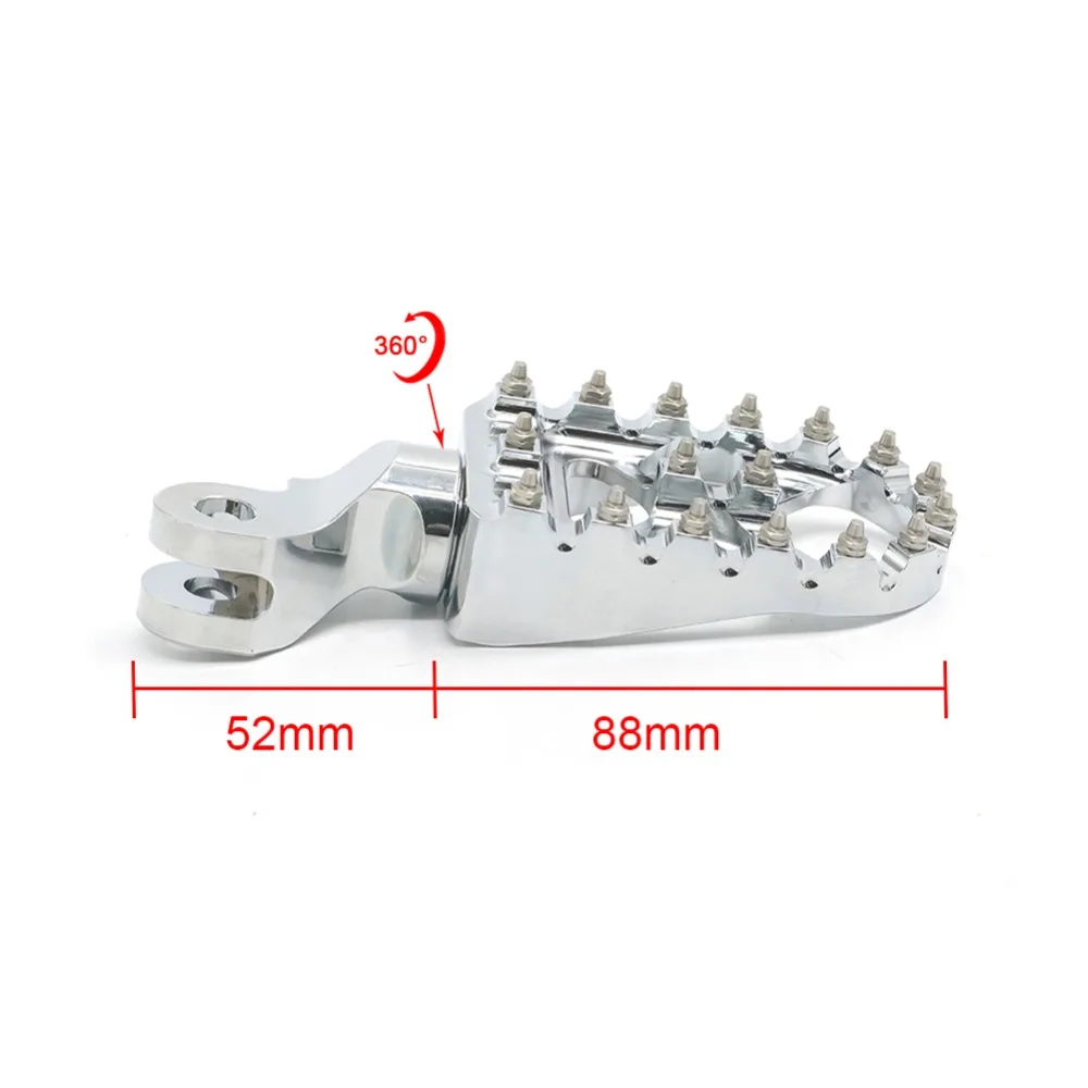 Подставки для ног Triumph Trunxon 1200 2004- 04-15 Bonneville T100 T900 2001- подножки педали для ног Педаль скремблер