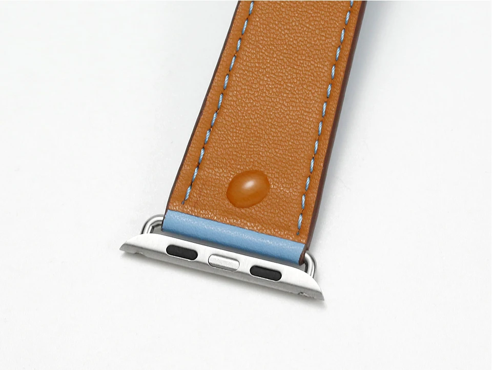 Ремешок Carouse для Apple Watch Series 3/2/1 38 мм 42 мм ремешок из натуральной кожи для iWatch 4 спортивный ремешок для часов 40 мм 44 мм
