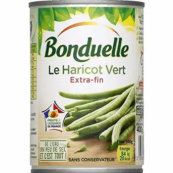 

Bonduelle - Haricots Verts Extra Fins - La Boîte De 220G - Prix Unitaire - Livraison Gratuit En France Métropolitaine Sous 3