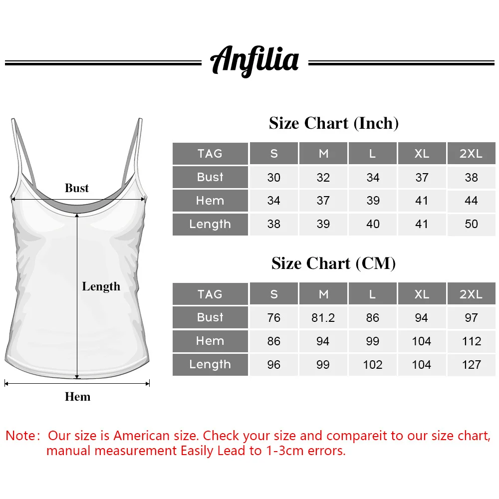 Camisole-size-chart