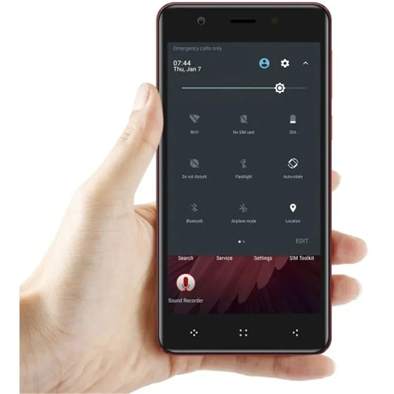 Elephone P8 мини-смартфон, 4 Гб ОЗУ, 64 Гб ПЗУ, 5,0 дюймов, телефон MTK6750T, четыре ядра, Android 7,0, 13,0 МП, отпечаток пальца, ID, мобильный телефон