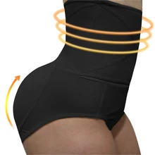 Женское послеродовой корсаж Корректирующее белье с высокой талией, утягивающие штаны для живота, утягивающие штаны с подкладом, 6XL