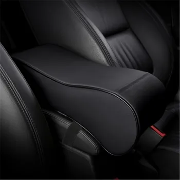 

Car styling Interior PU armrest box armrest box heightening pad for Mitsubishi Outlander Samurai 2013-2019