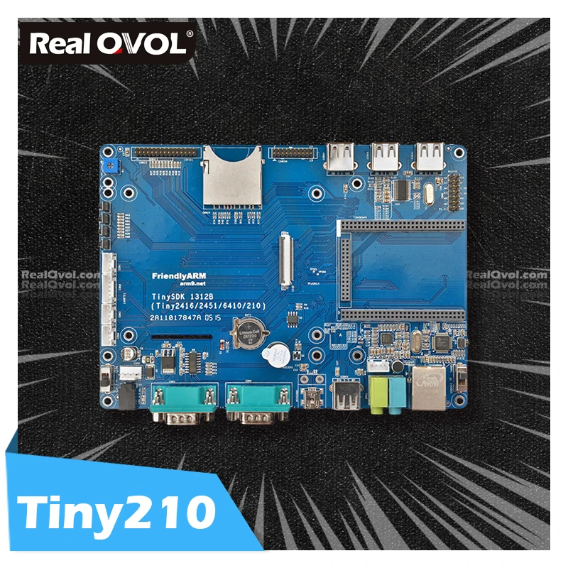 RealQvol FriendlyELECTINY210 SDK  , Cortex A8 S5PV210 512MB RAM 512MB/1GB SLC ÷  ȵ̵ Linux WinCE