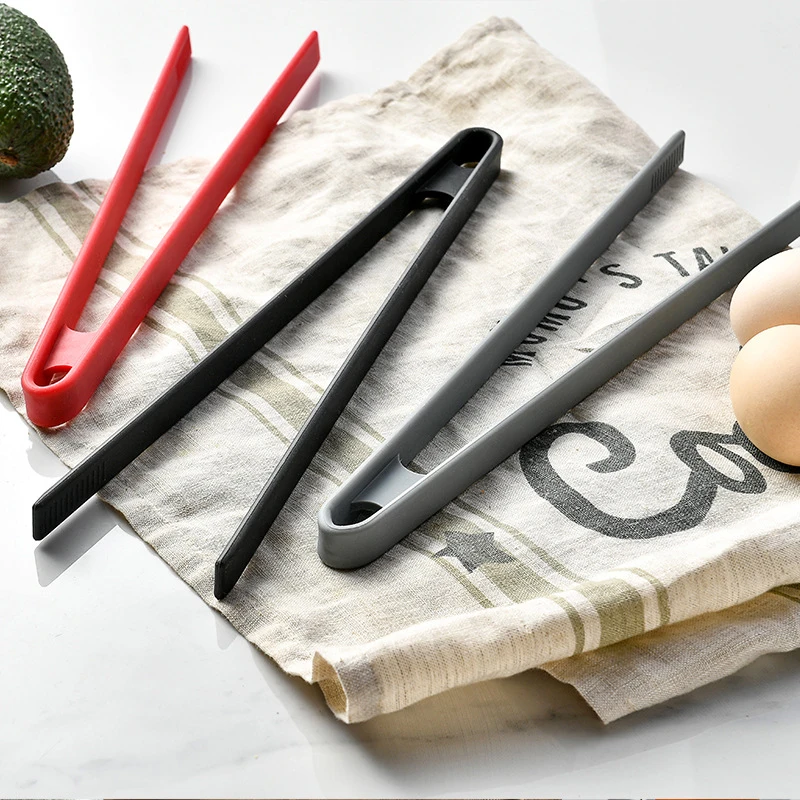 29cm Silicone Grill Tongs Non-Stick Food Bread Clip Heat Resistant BBQ Salad Cooking Serving Clamp Steak Pasta Clip For Kitchen