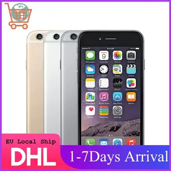 

EU Fast Ship Apple iPhone 6 Mobile Phone 4.7 inch IOS Dual Core WIFI 16/64/128GB ROM 8.0 MP Camera WCDMA IOS 4G LTE Apple Phone