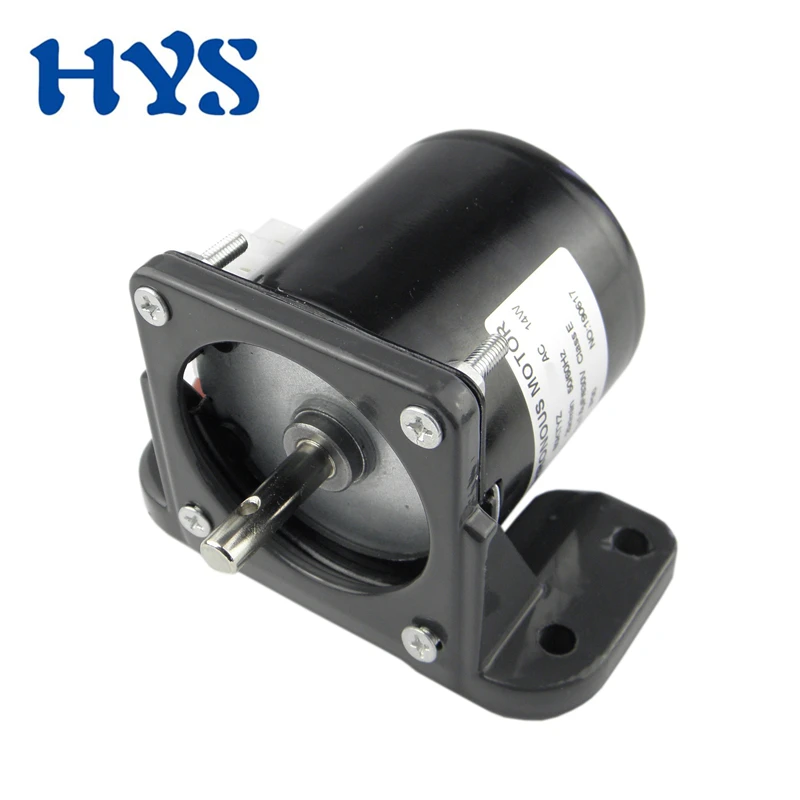 HYS моторный накопитель переменного тока 220 V 110V 25W Шестерни Электрический 1/2. 5/5/10/15/110 об/мин синхронный двигатель 220 V конденсатор с алюминиевой крышкой AC факсированная Скоба моторы 60ktyz