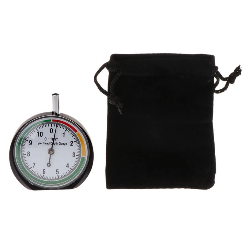 

Car Tyre Tread Depth Gauge Trucks Van Tire Pointer Monitor Measure Device Tool