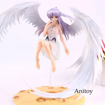 

Angel Beats Anime Tenshi Kanade Figure Wing Ver. Tachibana Kanade Action Figure PVC Collectible Model Toy
