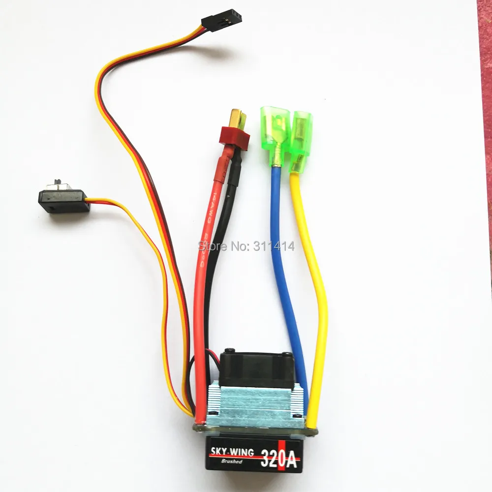 Waterproof Brushed Esc 160a 320a 480a 2s 3s With Fan 5v 1a 3a Bec T