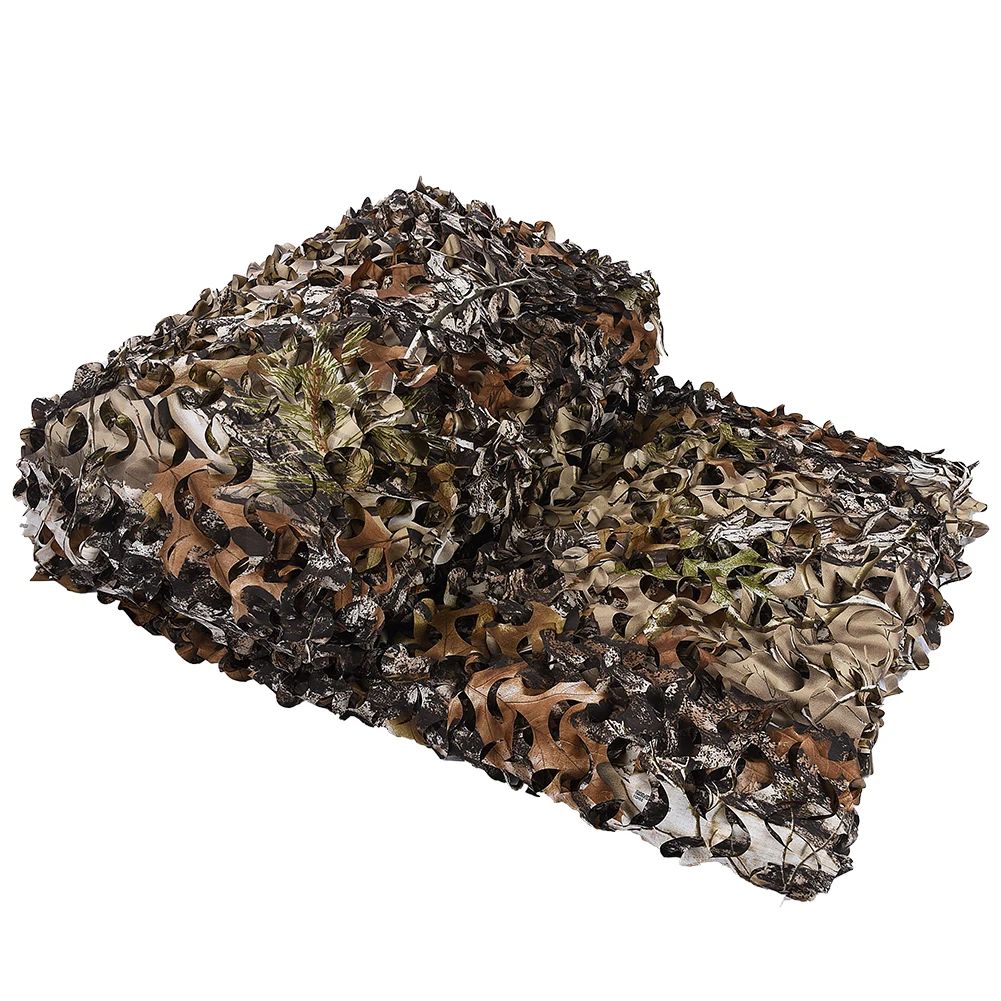 Camouflage Net Bulk Roll Mesh Cover Blind for Hunting Decoration Sun Shade Party Camping Outdoor Camo Netting awning jungle