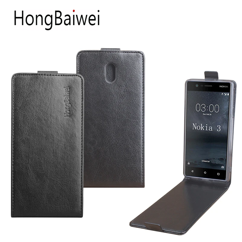 Кожаный флип чехол для Nokia 3Nokia 6 5 7 8 9 Вертикальный с подставкой Lumia 640 640XL 540 950 XL 1320
