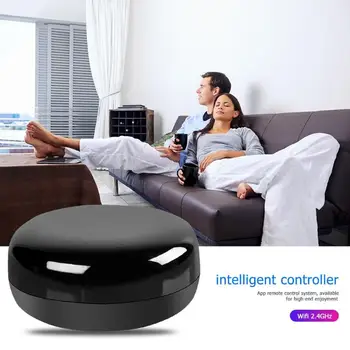 

Hot Sale Smart WiFi-IR Controller Classic Delicate Texture Delicate Design Home Appliances Smart Switch for Google Home