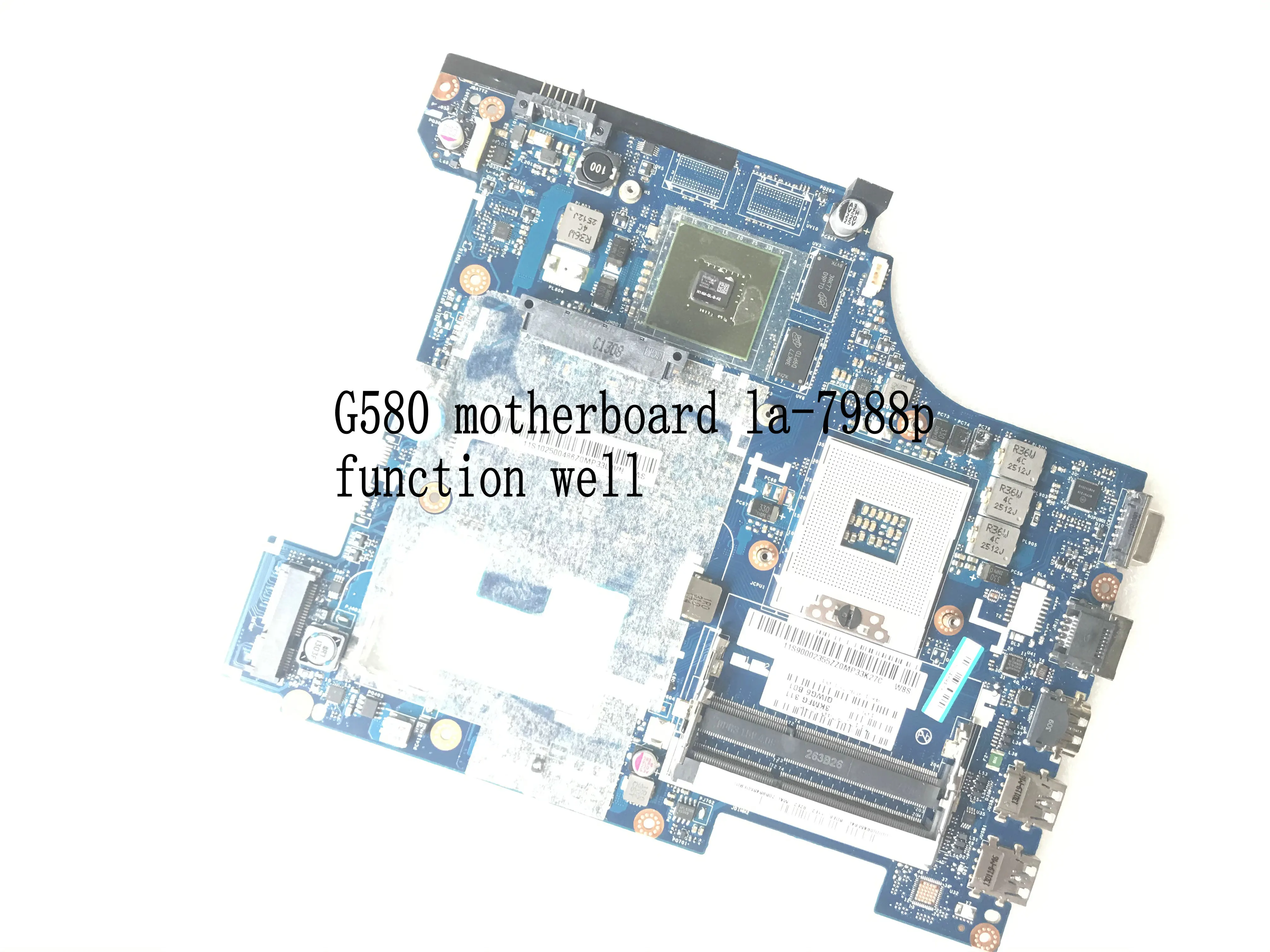Быстрая доставка. Материнская плата QIWG6 для ноутбука LENOVO G580 встроенная