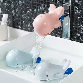 

MeterMall Cute Cartoon Shape Splash-proof Faucet Extender for Toddler Kid Hand Washing