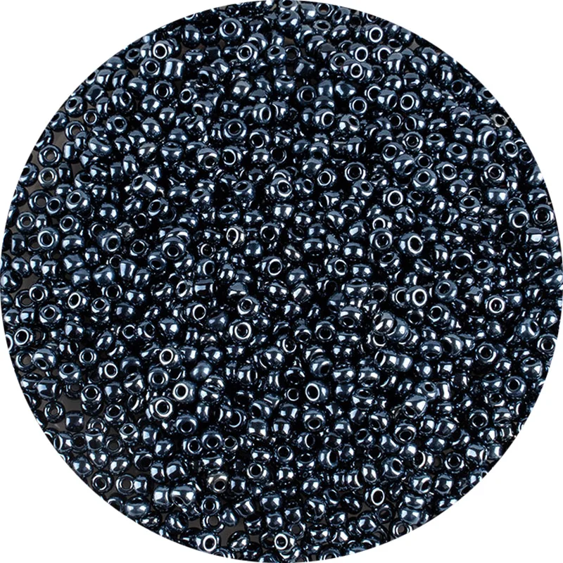 Wholesale Metal Black 3mm Czech Seed Beads Jewelry Making Bracelet