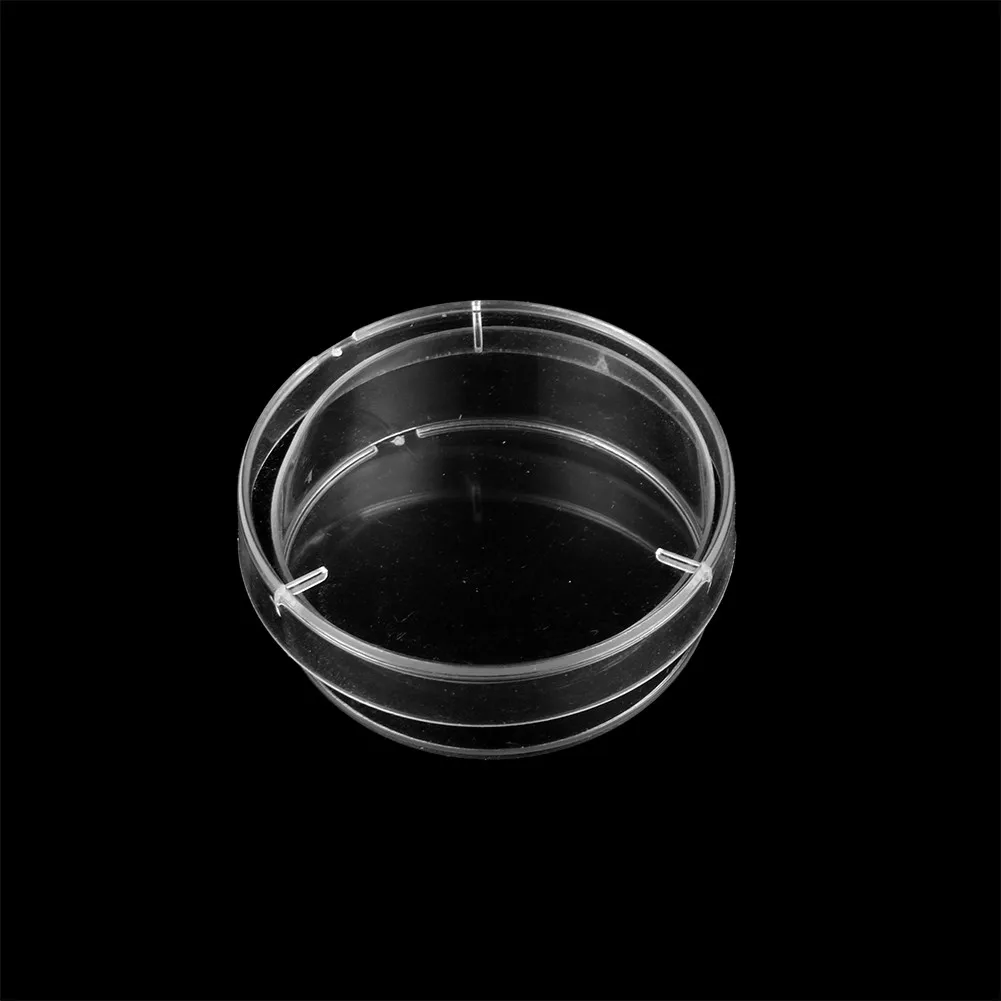 10 шт 35 мм прозрачные чашки Петри доступные для микроорганизмов клетки чистые стерильные химические инструменты лабораторное оборудование