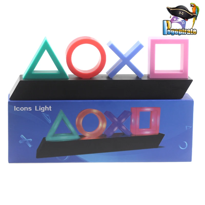 Атмосферный неоновый светильник 2020 USB лампа для игр акриловая с голосовым