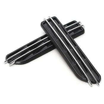 

Black Side Fender Mesh Air Flow Vents Grille Grill Replacement for E60 M5 E61 E39 E90 M3 E46