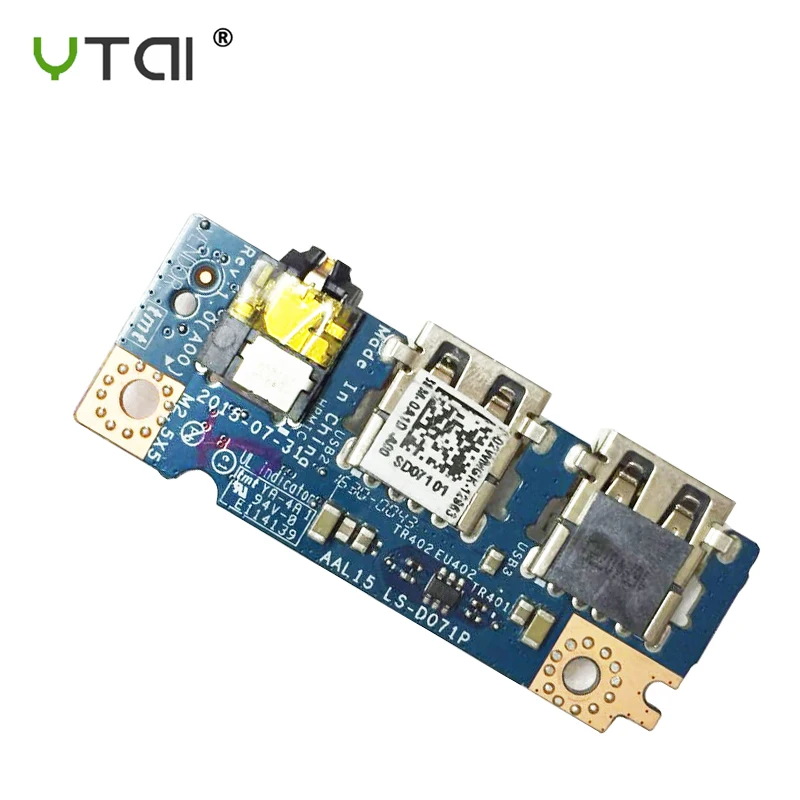 AAL15 LS-D071P ноутбук USB аудио кабель для Dell Inspiron 5559 Плата с кабелем CN-02WMGK 100%