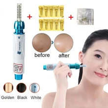 0,5 мл Инжектор для губ гиалуроновая ручка неинвазивный распылитель Инжекционный пистолет комплект для подтягивания губ наполнитель удаление морщин ампул головы