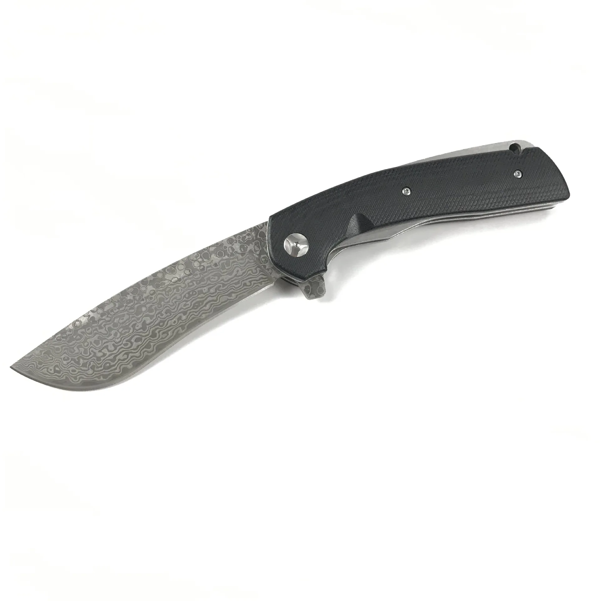 Острая Дамасская сталь импорт blacksmithing кемпинг инструмент складной нож G10+ стальная ручка Открытый нож самообороны