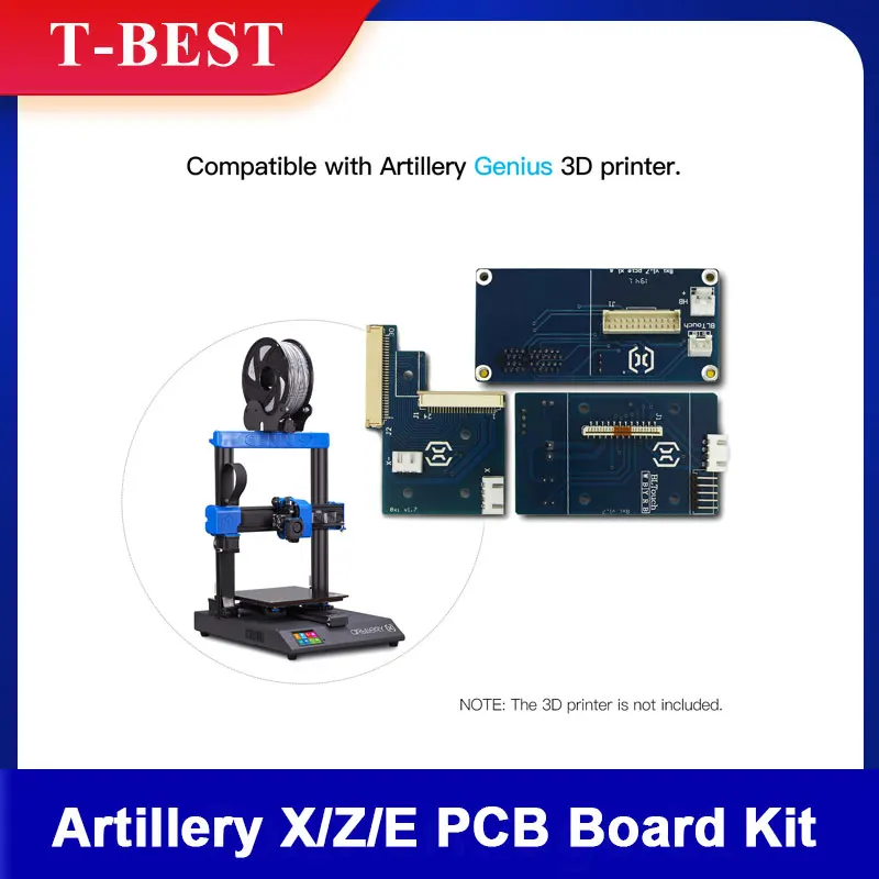 Spare parts and accessories for the improvement of 3D Artillery printer. Artillery 3D Printer PCB Adapter Board Replacement Kit for Sidewinder X1 SW-X1