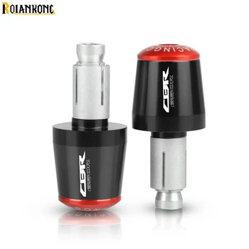 

For Honda CBR650R CBR650 R CBR 650R 650 R 2015-2019 2018 all years 7/8mm CNC Motorcycle Handlebar Grips Handle Bar Cap End Plugs