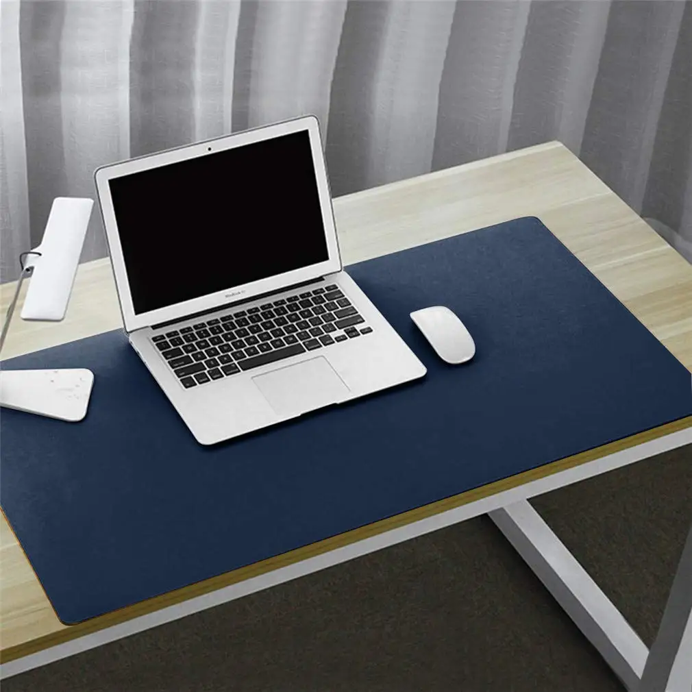 PHIFO 31.49" x15.75" Non-Slip PU Leather Desk Pad Ultra Thin 2mm Waterproof Mouse Mat for Office Home Desks, Gaming Mouse Pads