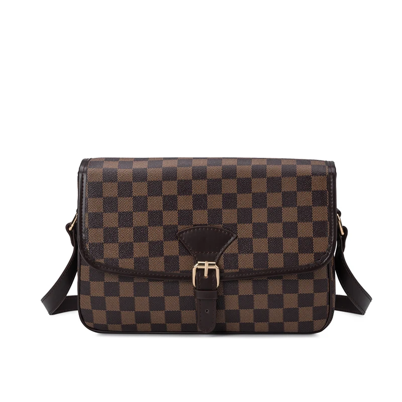 

KYYSLO Ladies Crossbody Messenger Bag Women Chessboard Casual Korean Version of The Wild Fashion Shoulder Messenger Bag Female
