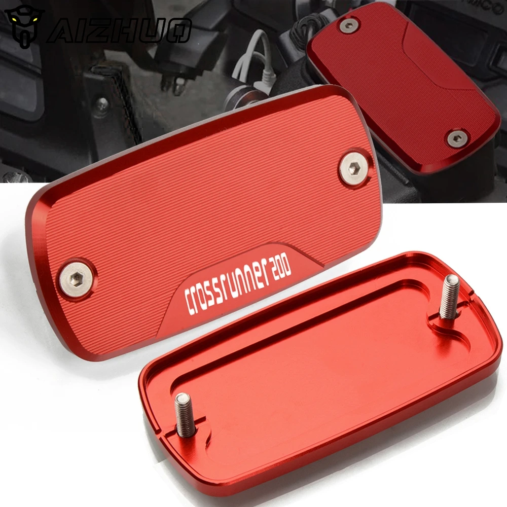 CrossRunner200 Accessories Motorcycle Front Brake Fluid Reservoir Tank Cap Cover FOR HONDA CrossRunner 200 2013-2014 | Автомобили и