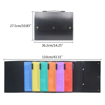 

Hanging Wall Mounted File Folder Organizer Handheld Storage Magazines Portable