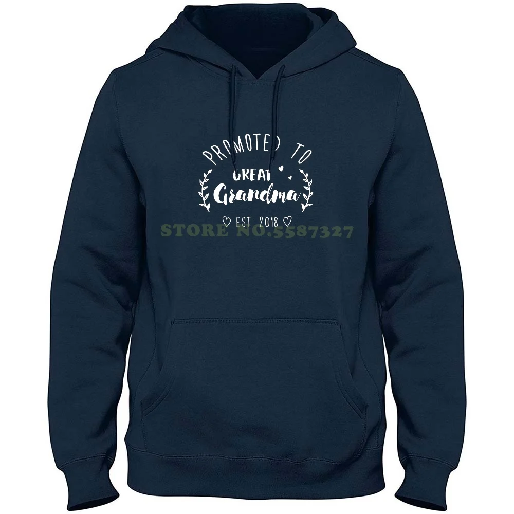 Promoted To Great Grandma Est 2018 Hoodies Sweatshirt For Men Women Mom Life Is The Best | Мужская одежда
