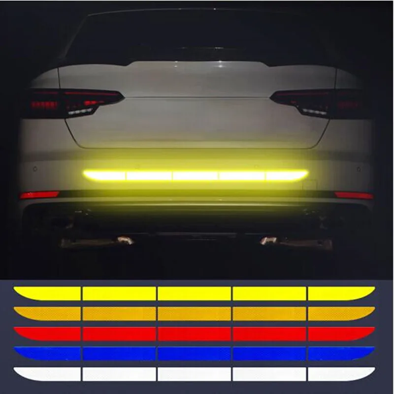 

5pc Car Styling Car Trunk Reflective Sticker Accessories for Buick LaCrosse VERANO GS Regal Excelle ENCORE Acura MDX RDX TSX ZDX