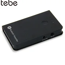 Tebe Bluetooth передатчик 3,5 мм разъем аудио адаптер беспроводной Bluetooth стерео аудио передатчик адаптер для динамиков наушников
