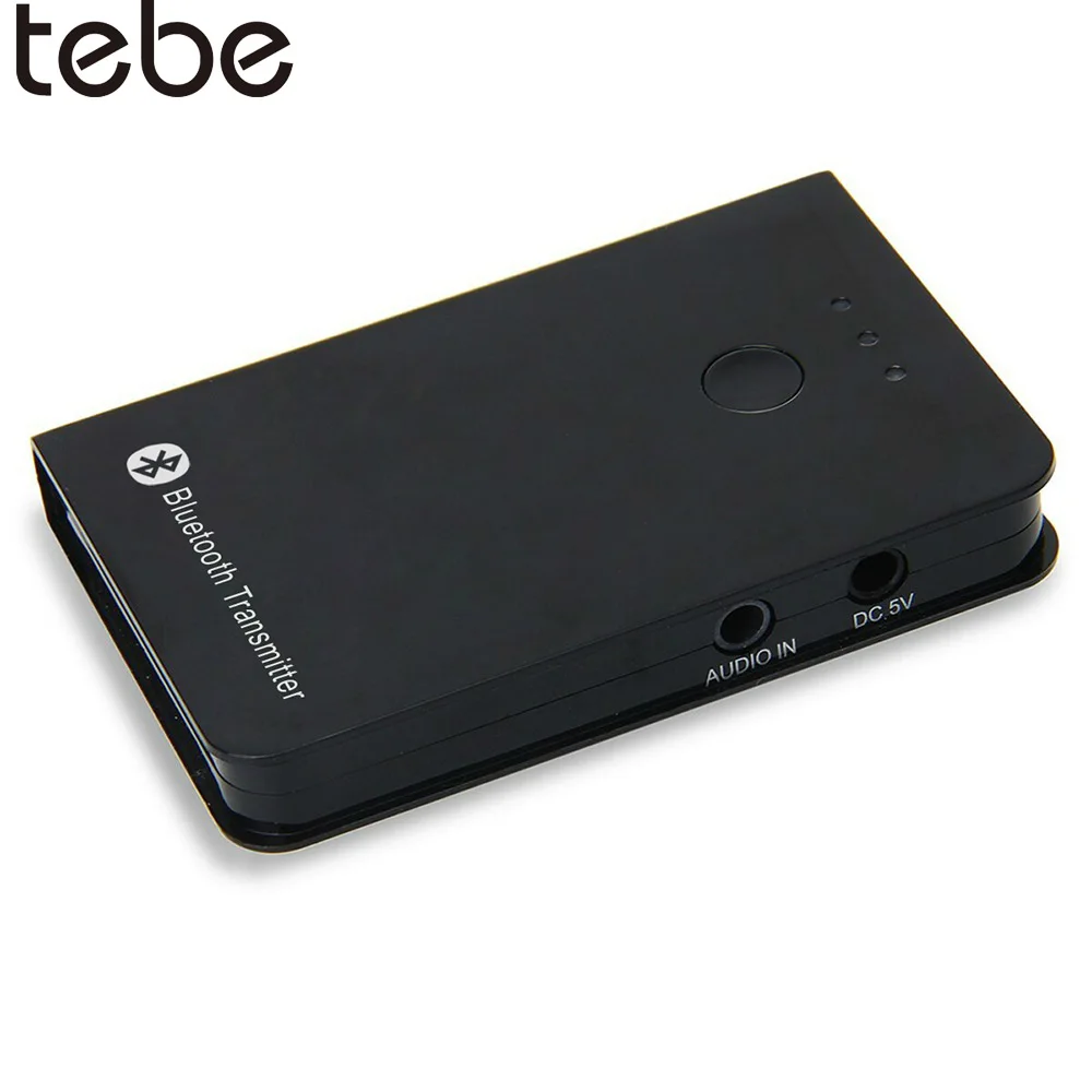 Tebe Bluetooth передатчик 3 5 мм разъем аудио адаптер беспроводной стерео для динамиков