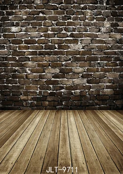

SHENGYONGBAO Art Fabric Custom Photography Backdrops Props Brick Wall and Floor theme Photo Studio Background SJY-1545