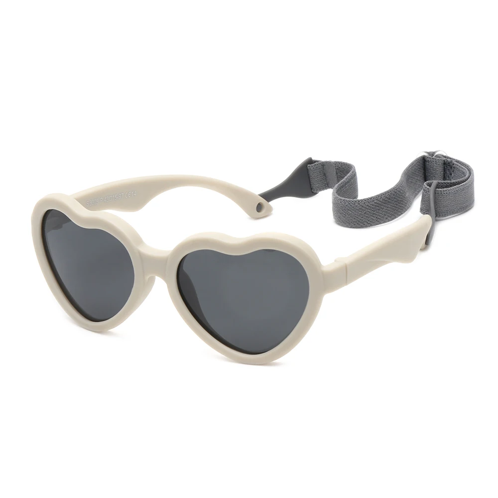 100% UVA y UVB con correa suave ajustable protección UV400 YAMEE Gafas de sol para bebé de 0 a 12 meses 