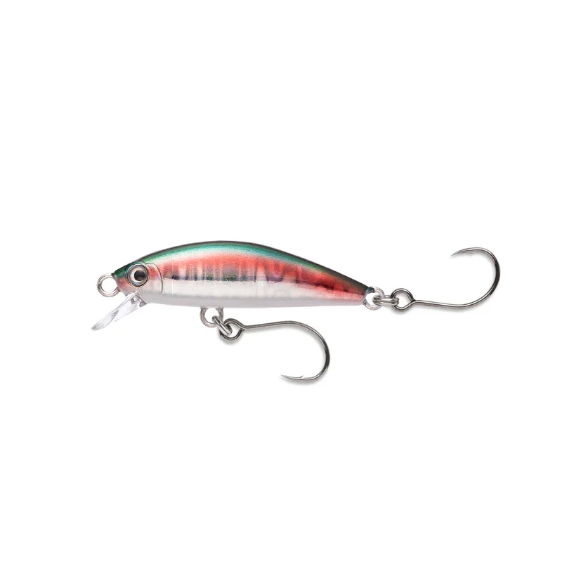L Pesca AGILE MINNOW-38.8S мини рыболовные приманки 38,8 мм 2,5 г поток гольян тонущий воблер isca, искусственный окунь приманка для форели - Цвет: L