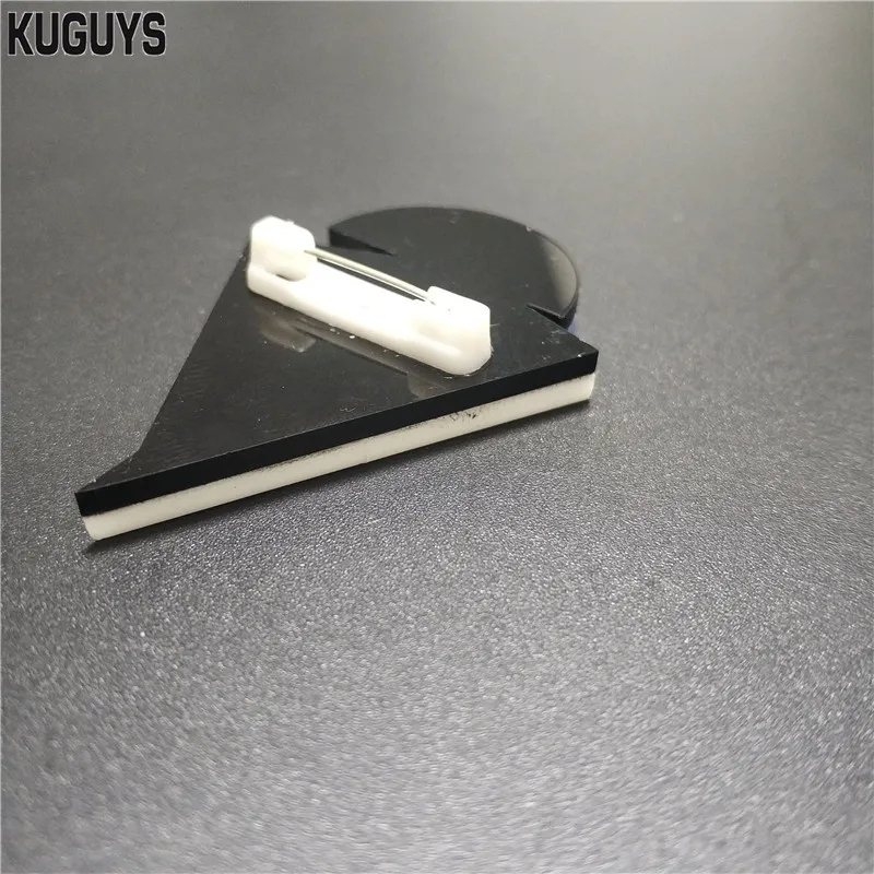 KUGUYS Niedliche Segelboot-Broschen für Damen, Acryl-Schmuck, Geschenk für Sie, Kragennadeln, künstlerische Accessoires – Detail 9