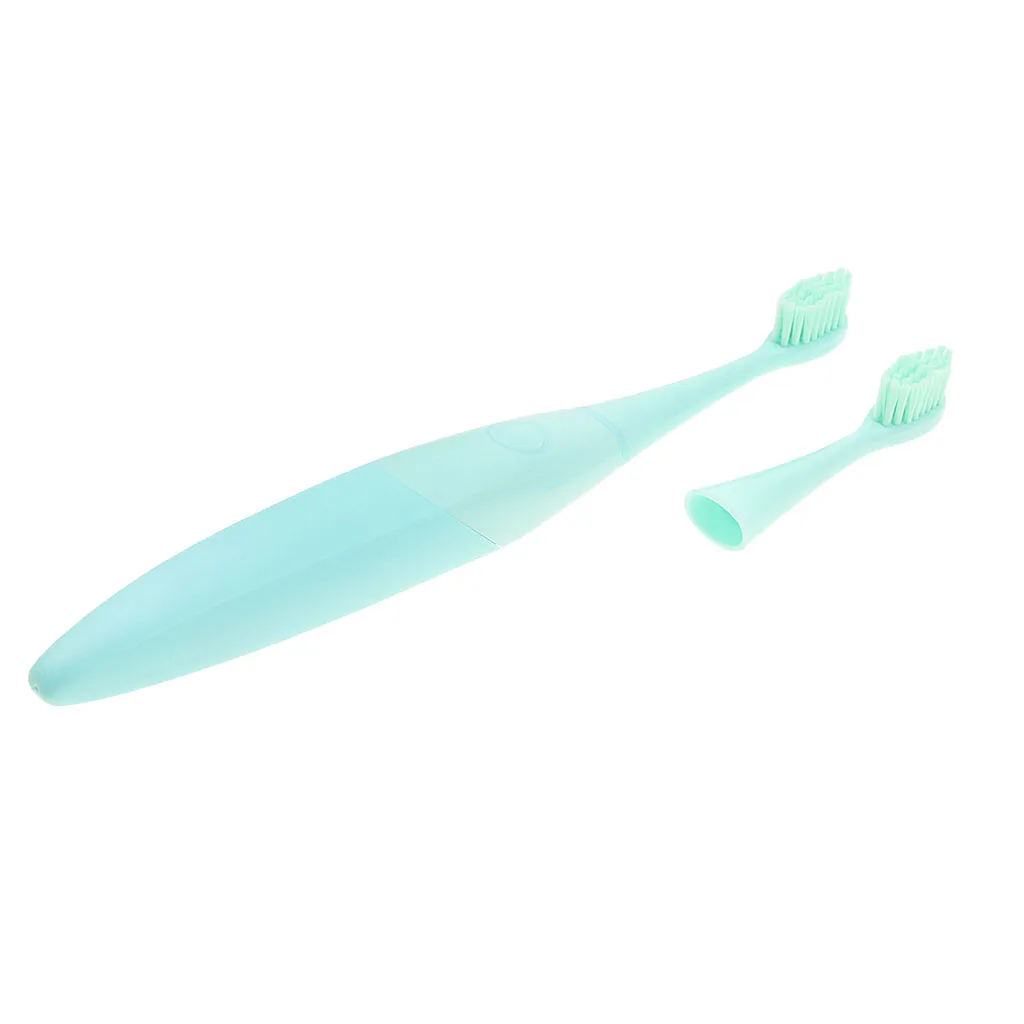 Adult Battery Powered Electric Toothbrush Vibrating Toothbrush with 1 Replacement Heads IPX7 Waterproof Battery Operated
