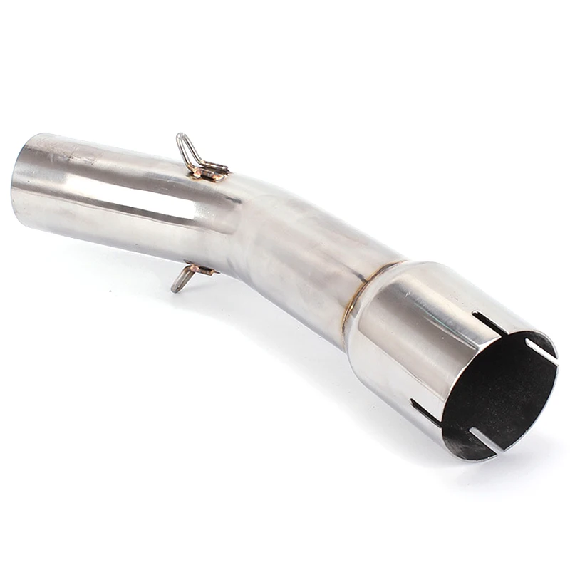 

Motorcycle Motorbike Middle Exhaust Middle Mid Link Pipe Connector for YAMAHA FZ1 2006-2015