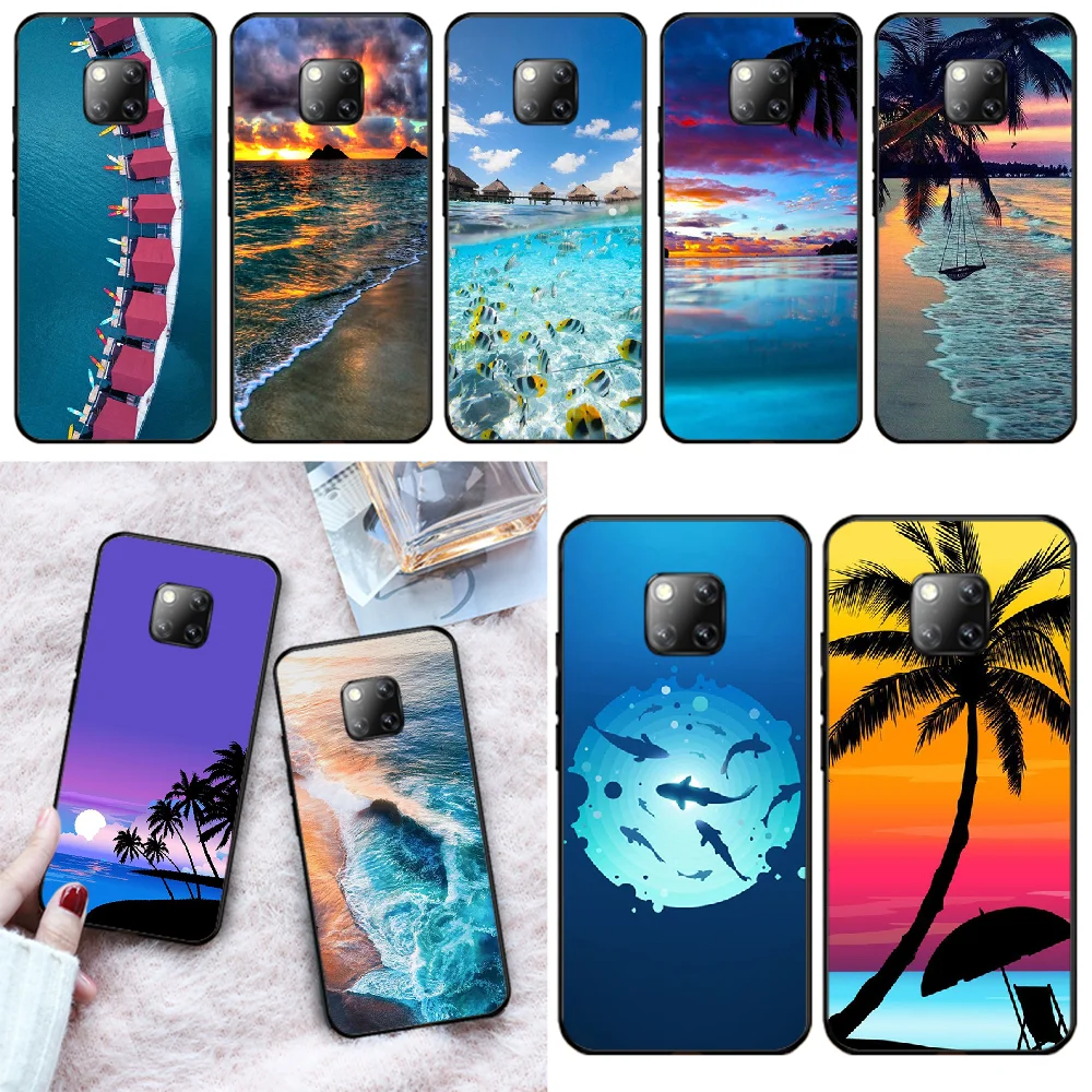 Летний мягкий чехол для телефона Huawei Mate 9 10 10Lite 20 20X 10Pro 20Pro 20Lite Enjoy 9Plus 10Plus |