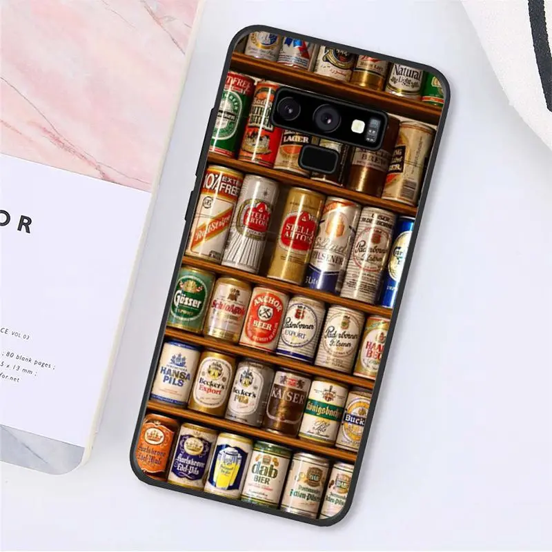 MaiYaCa World Beers alcol Летний чехол для телефона samsung Galaxy A50 A70 A20 A30 Note9 8 Note7 Note10 Pro