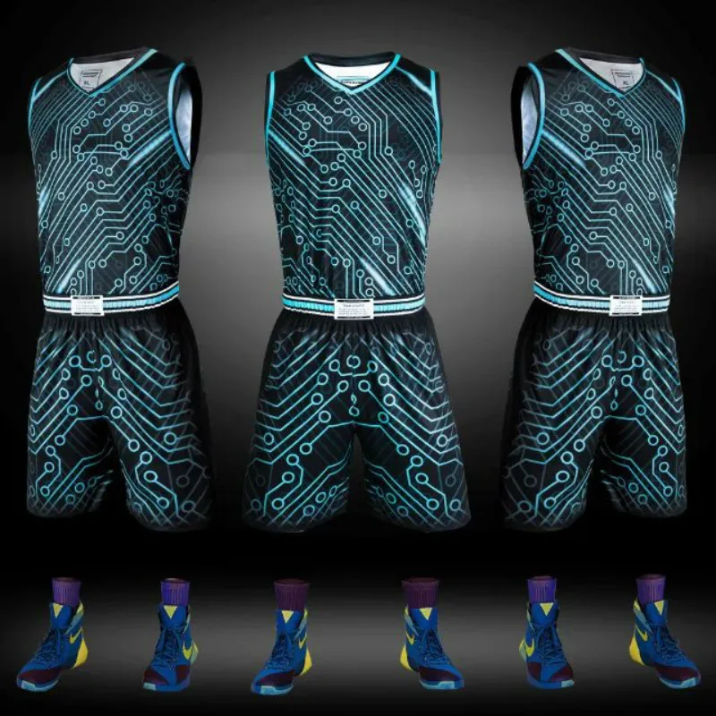 

Man Compression Sports Suit Quick drying Perspiration Fitness Training Kit rashguard Male Sportswear Jogging Running Clothes