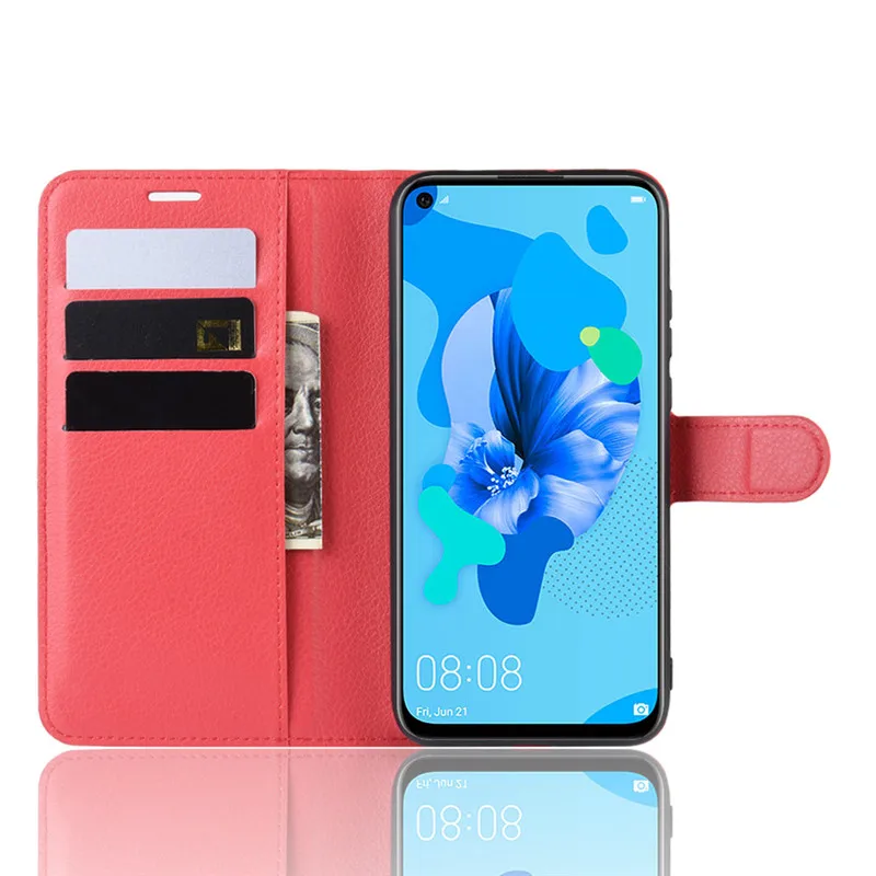 Чехол для huawei Nova 5, чехол для huawei Nova 5 5i Pro, кожаный бумажник, флип-чехол для huawei Nova 5T 5 t Nova5 i, чехол