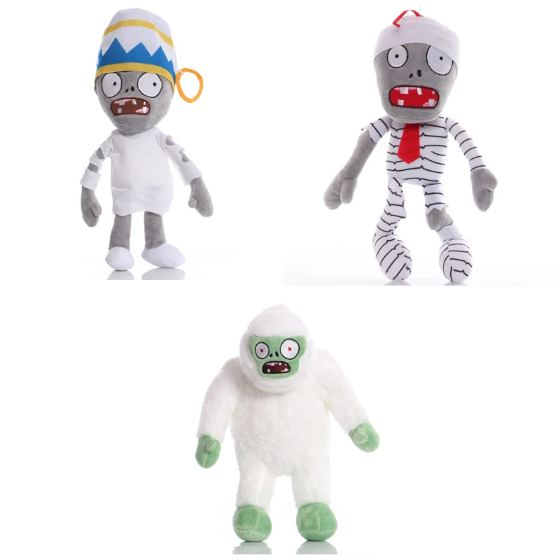 

1pcs 30cm Plants vs Zombies Plush Toys PVZ Zombies Mummy Zombies Plush Soft Stuffed Toys for Children Christmas Gifts