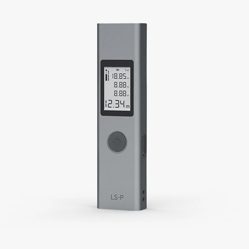 black Xiaomi Mijia Tuka лазерный дальномер 40 м LS-P Портативный USB флэш-зарядка высокая точность измерения дальномер - Цвет: black