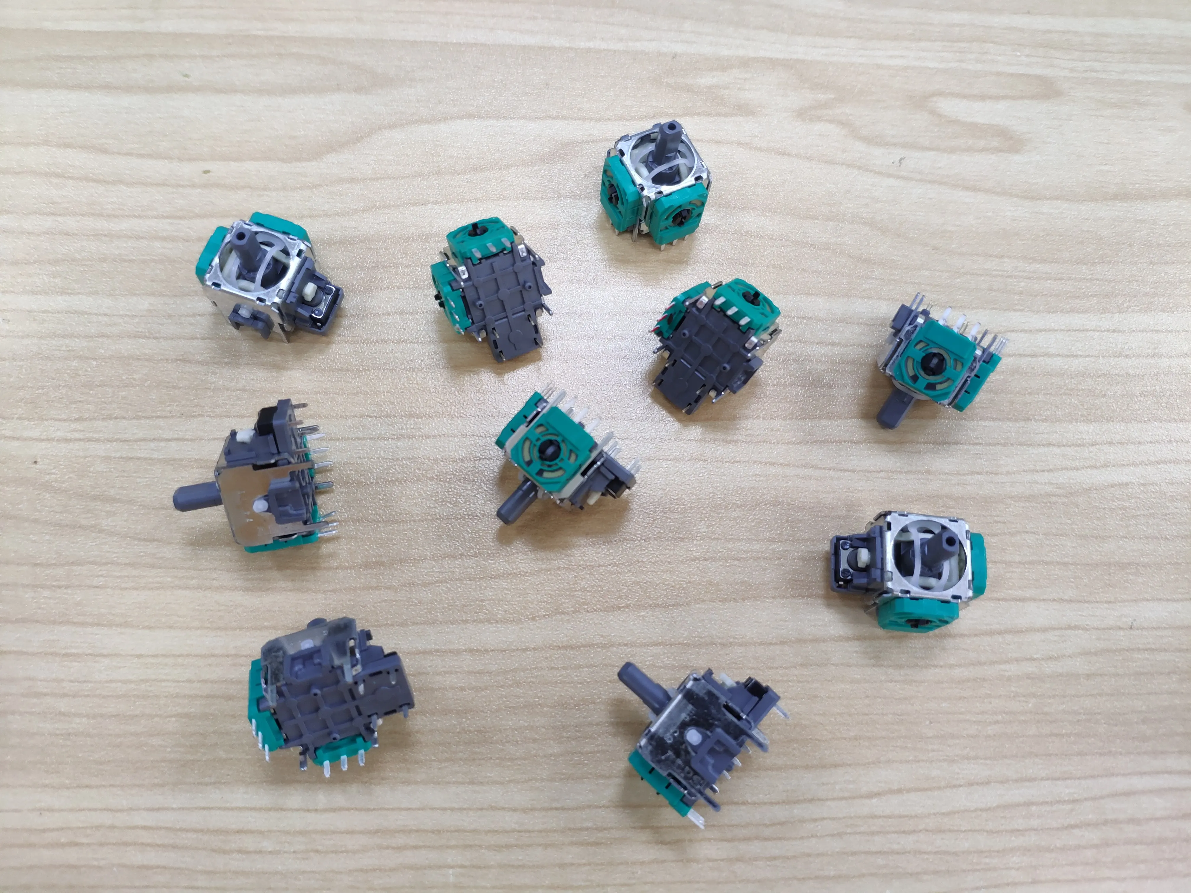 10PCS Original Replacement part 3D Analog Joystick Thumb Stick Joystick Sensor Module For Nintend Switch NS Pro controller